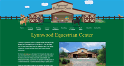 Desktop Screenshot of lynnwoodequestrian.com